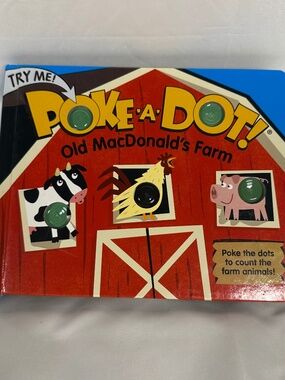 Melissa and Doug Poke-A-Dot! Old MacDonald's Farm Interactive Children's Book